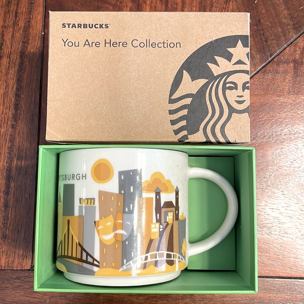 Starbucks You Are Here Collection Pittsburgh